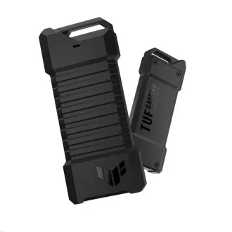 ASUS TUF GAMING A2 SSD NVME case, USB3.2 Gen 2X1, M.2 NVMe SSD kovový box, černá ASUS TUF GAMING A2 SSD NVME case, USB3.2 Gen 2X1, M.2 NVMe SSD kovový box, černá