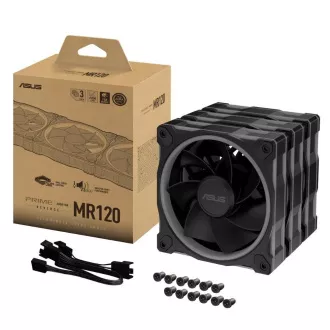 ASUS Ventilátor PRIME MR120 ARGB Reverse, 3x120mm, černá ASUS Ventilátor PRIME MR120 ARGB Reverse, 3x120mm, černá