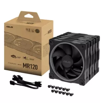 ASUS Ventilátor PRIME MR120 ARGB, 3x120mm, černá ASUS Ventilátor PRIME MR120 ARGB, 3x120mm, černá