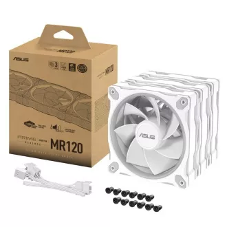 ASUS Ventilátor PRIME MR120 ARGB Reverse, 3x120mm, bílá ASUS Ventilátor PRIME MR120 ARGB Reverse, 3x120mm, bílá