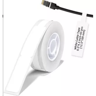 Niimbot štítky na kabely RXL 12, 5x109mm 65ks White pro D11 a D110 Niimbot štítky na kabely RXL 12, 5x109mm 65ks White pro D11 a D110
