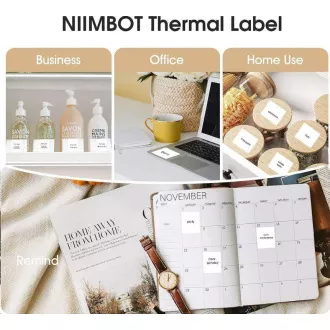 Niimbot štítky R 50x50mm 150ks White pro B21, B21S, B3S, B1 Niimbot štítky R 50x50mm 150ks White pro B21, B21S, B3S, B1