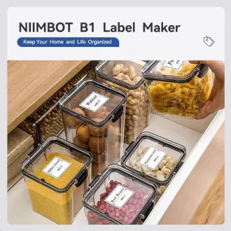 Niimbot Tiskárna štítků B1 Smart, grey + role štítků 210ks Niimbot Tiskárna štítků B1 Smart, grey + role štítků 210ks