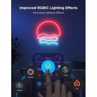 Govee Neon 2 MATTER ohebný LED pásek (3m) - RGBIC Govee Neon 2 MATTER ohebný LED pásek (3m) - RGBIC