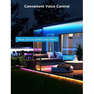 Govee Outdoor Pro SMART RGBICWW LED pásek 10m - venkovní Govee Outdoor Pro SMART RGBICWW LED pásek 10m - venkovní