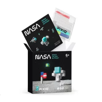 PIXIO NASA - Koloniální základna magnetická stavebnice PIXIO NASA - Koloniální základna magnetická stavebnice