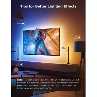 Govee TV 55-65 Backlight 3 Lite Kit SMART sada LED podsvícení Govee TV 55-65 Backlight 3 Lite Kit SMART sada LED podsvícení