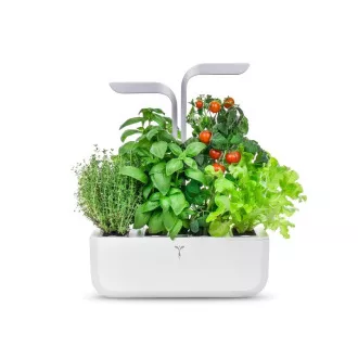 Véritable SMART - Automatický květináč s regulací osvětlení, bílá Véritable SMART - Automatický květináč s regulací osvětlení, bílá