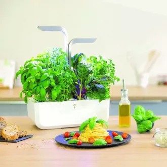Véritable SMART - Automatický květináč s regulací osvětlení, bílá Véritable SMART - Automatický květináč s regulací osvětlení, bílá