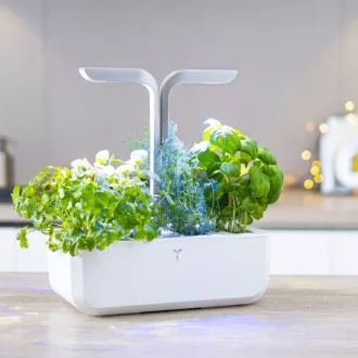 Véritable SMART - Automatický květináč s regulací osvětlení, bílá Véritable SMART - Automatický květináč s regulací osvětlení, bílá