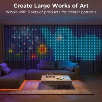 Govee Netflix RGBIC Curtain Light 400 LED - 1, 5 x 1, 5m Govee Netflix RGBIC Curtain Light 400 LED - 1, 5 x 1, 5m