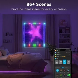 Govee Netflix RGBIC Curtain Light 400 LED - 1, 5 x 1, 5m Govee Netflix RGBIC Curtain Light 400 LED - 1, 5 x 1, 5m