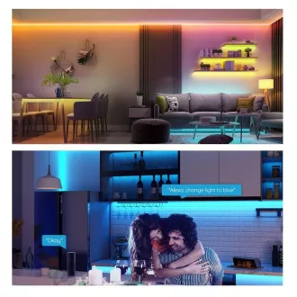 Govee WiFi RGB Smart LED pásek 10m Govee WiFi RGB Smart LED pásek 10m