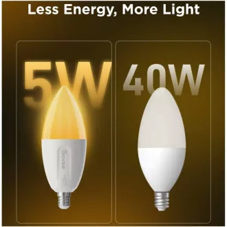 Govee Smart žárovka RGBWW 5W-50W 450lm E14 Long Life 2ks Matter Govee Smart žárovka RGBWW 5W-50W 450lm E14 Long Life 2ks Matter