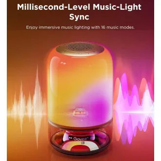 Govee Table Lamp 2 RGBW Akumulátorová lampa s reproduktorem - zvuk od JBL