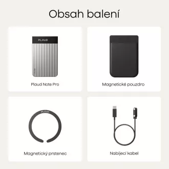 PLAUD Note PRO Black - AI hlasový záznamník PLAUD Note PRO Black - AI hlasový záznamník