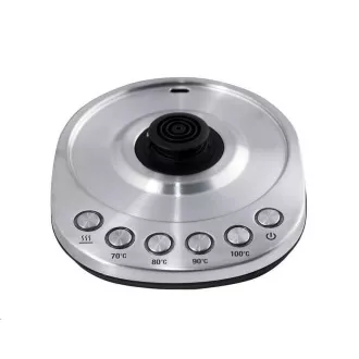 ORAVA Delux rychlovarná konvice, 2200 W, 1.7 l, regulace teploty, automatické vypnutí, nerez ORAVA Delux rychlovarná konvice, 2200 W, 1.7 l, regulace teploty, automatické vypnutí, nerez