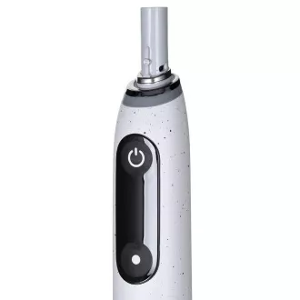 Oral-B iO 10 Stardust White elektrický zubní kartáček, magnetický, 7 režimů, displej, AI 3D sledování povrchu zubů, bílý Oral-B iO 10 Stardust White elektrický zubní kartáček, magnetický, 7 režimů, displej, AI 3D sledování povrchu zubů, bílý