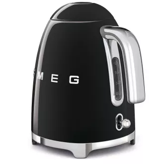 Smeg KLF03BLEU rychlovarná konvice, 1, 7 l, (7 šálků), 2400 W, styl 50. let, černá Smeg KLF03BLEU rychlovarná konvice, 1, 7 l, (7 šálků), 2400 W, styl 50. let, černá