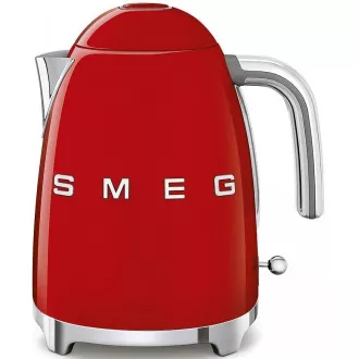 Smeg KLF03RDEU rychlovarná konvice, 1, 7 l (7 šálků), 2400 W, styl 50. let, červená Smeg KLF03RDEU rychlovarná konvice, 1, 7 l (7 šálků), 2400 W, styl 50. let, červená