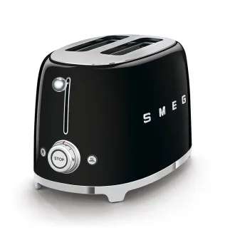 Smeg TSF01BLEU toustovač / topinkovač, 2 toasty, 6 úrovní opékání, zásuvka na drobky, styl. 50. let, černá Smeg TSF01BLEU toustovač / topinkovač, 2 toasty, 6 úrovní opékání, zásuvka na drobky, styl. 50. let, černá