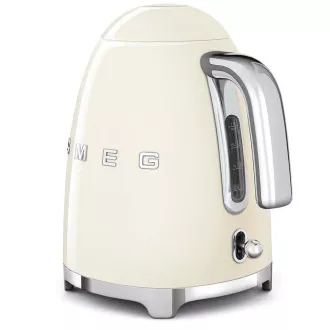 Smeg KLF03CREU rychlovarná konvice, 1, 7 l, (7 šálků), 2400 W, styl 50. let, krémová Smeg KLF03CREU rychlovarná konvice, 1, 7 l, (7 šálků), 2400 W, styl 50. let, krémová