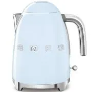 Smeg KLF03PBEU rychlovarná konvice, 1, 7 l (7 šálků), 2400 W, styl 50. let, pastelově modrá