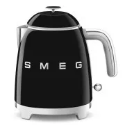 Smeg KLF05BLEU mini rychlovarná konvice, 0, 8 l / 3 šálky, 1400 W, styl 50. let, černá