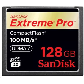 SanDisk Compact Flash 64GB Extreme Pro (160MB/s) VPG 65, UDMA 7 SanDisk Compact Flash 64GB Extreme Pro (160MB/s) VPG 65, UDMA 7