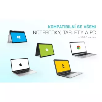 i-tec USB-C Metal 4-portový HUB i-tec USB-C Metal 4-portový HUB