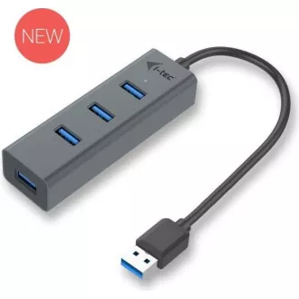 i-tec USB 3.0 Metal 4-portový HUB i-tec USB 3.0 Metal 4-portový HUB