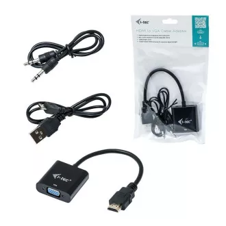 i-tec HDMI na VGA kabel adaptér i-tec HDMI na VGA kabel adaptér
