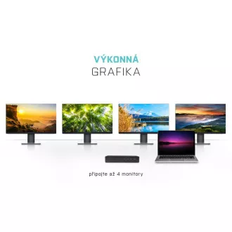 i-tec USB-C Quattro Display Docking Station s Power Delivery 85 W i-tec USB-C Quattro Display Docking Station s Power Delivery 85 W