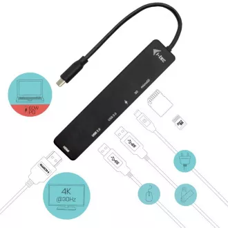 i-tec USB-C Travel Easy Dock 4K HDMI + Power Delivery 60 W i-tec USB-C Travel Easy Dock 4K HDMI + Power Delivery 60 W