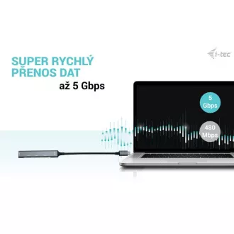 i-tec USB-C Metal HUB 1x USB 3.0 + 3x USB 2.0 i-tec USB-C Metal HUB 1x USB 3.0 + 3x USB 2.0