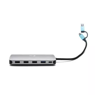 i-tec USB 3.0 USB-C/Thunderbolt 3x Display Metal Nano Dock with LAN, PD 100 W i-tec USB 3.0 USB-C/Thunderbolt 3x Display Metal Nano Dock with LAN, PD 100 W