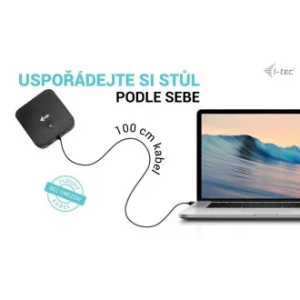 i-tec USB-C HDMI + Dual DP Docking Station + Power Delivery 100 W i-tec USB-C HDMI + Dual DP Docking Station + Power Delivery 100 W