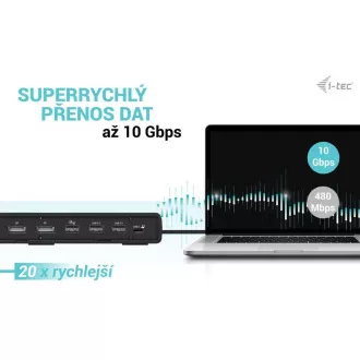 i-tec USB-C Triple Display Docking Station Gen 2, PD 100W i-tec USB-C Triple Display Docking Station Gen 2, PD 100W