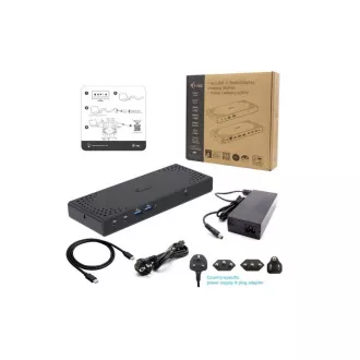 i-tec USB-C Triple Display Docking Station Gen 2, PD 100W i-tec USB-C Triple Display Docking Station Gen 2, PD 100W