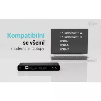 i-tec Universal Dual 4K Display Docking Station, Power Delivery 85W i-tec Universal Dual 4K Display Docking Station, Power Delivery 85W