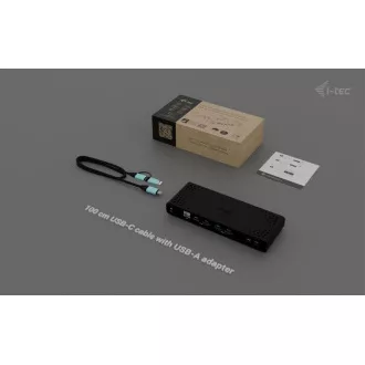 i-tec Universal Dual 4K Display Docking Station, Power Delivery 85W i-tec Universal Dual 4K Display Docking Station, Power Delivery 85W