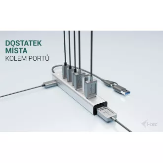 i-tec USB-C/USB-A Charging Metal HUB 7 Port (3x USB-C, 4x USB-A) i-tec USB-C/USB-A Charging Metal HUB 7 Port (3x USB-C, 4x USB-A)