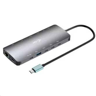 i-tec USB-C Metal Nano 3x Display Dock, 2x HDMI 1x USB-C video, Power Delivery 140W i-tec USB-C Metal Nano 3x Display Dock, 2x HDMI 1x USB-C video, Power Delivery 140W
