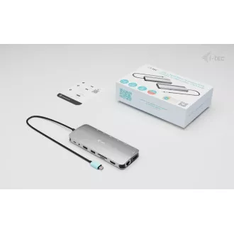 i-tec USB-C Metal Nano 3x Display Dock, 2x HDMI 1x USB-C video, Power Delivery 140W i-tec USB-C Metal Nano 3x Display Dock, 2x HDMI 1x USB-C video, Power Delivery 140W