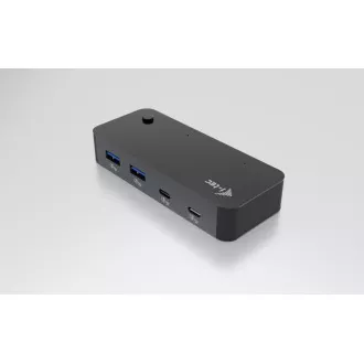 i-tec Universal KVM HUB 2x USB-C + 2x USB-A 3.0 Port i-tec Universal KVM HUB 2x USB-C + 2x USB-A 3.0 Port