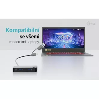i-tec Universal KVM HUB 2x USB-C + 2x USB-A 3.0 Port i-tec Universal KVM HUB 2x USB-C + 2x USB-A 3.0 Port