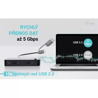 i-tec Universal KVM HUB 2x USB-C + 2x USB-A 3.0 Port i-tec Universal KVM HUB 2x USB-C + 2x USB-A 3.0 Port