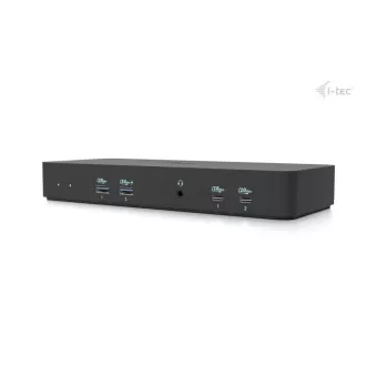 i-tec USB-C Intelligent Triple Display Docking Station, Power Delivery 100W i-tec USB-C Intelligent Triple Display Docking Station, Power Delivery 100W