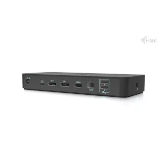 i-tec USB-C Intelligent Triple Display Docking Station, Power Delivery 100W i-tec USB-C Intelligent Triple Display Docking Station, Power Delivery 100W