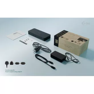 i-tec USB-C Intelligent Triple Display Docking Station, Power Delivery 100W i-tec USB-C Intelligent Triple Display Docking Station, Power Delivery 100W